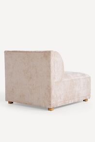 Slide View: 6: Corduroy Celine Modular Armless Chair