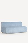 Thumbnail View 5: Corduroy Celine Modular Armless Sofa