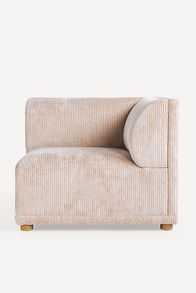 Slide View: 5: Corduroy Celine Modular Corner Chair