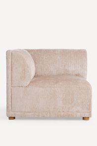 Slide View: 4: Corduroy Celine Modular Corner Chair