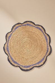 Slide View: 3: Handwoven Garden Party Placemat