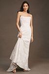 Thumbnail View 4: Watters Emilia Strapless Corset Wedding Gown