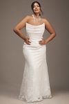 Thumbnail View 8: Watters Emilia Strapless Corset Wedding Gown