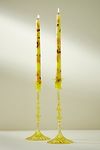 Thumbnail View 1: Villa Handpainted Taper Candles, Set of 2