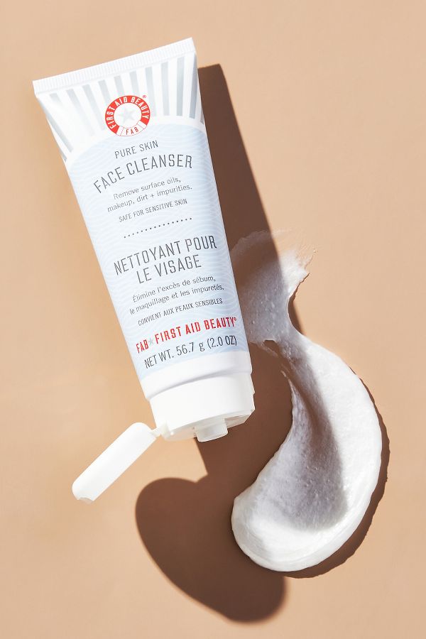 Slide View: 1: First Aid Beauty Pure Skin Face Cleanser Mini