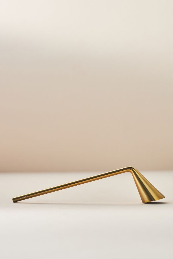 Slide View: 1: Blomus Gold Candle Snuffer