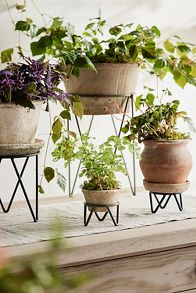 Slide View: 2: Tripod Plant Stand, Small