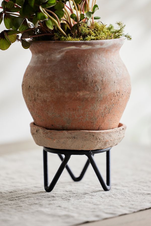 Slide View: 1: Tripod Plant Stand, Small