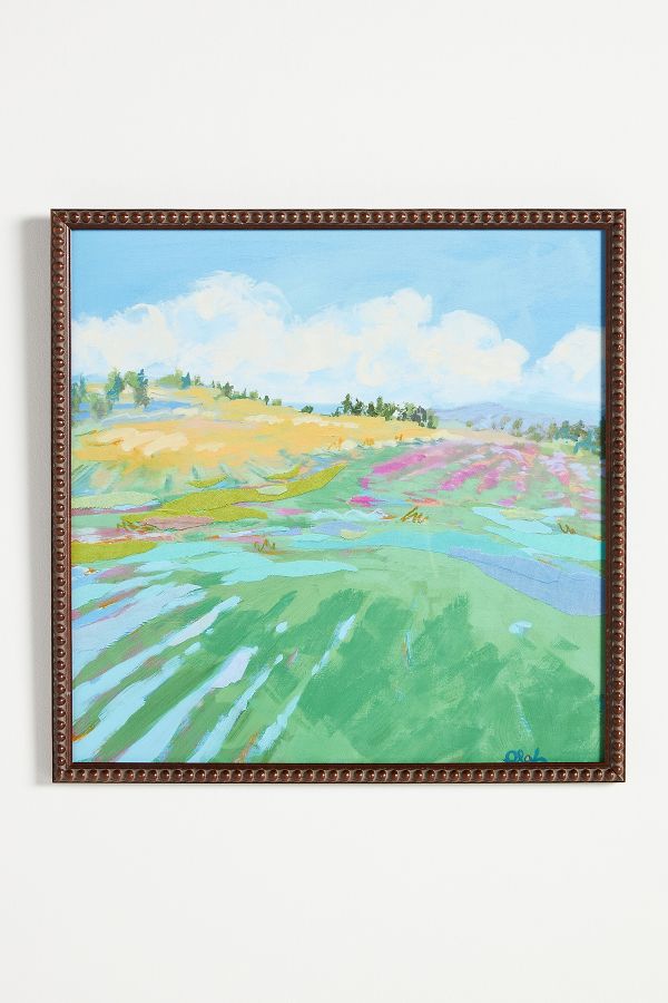 Slide View: 1: Patchwork Farm 5 Wall Art