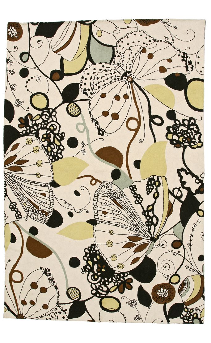 Butterfly Preserve Rug Anthropologie