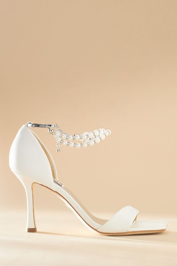 Slide View: 1: Badgley Mischka Loretta Stiletto Heels