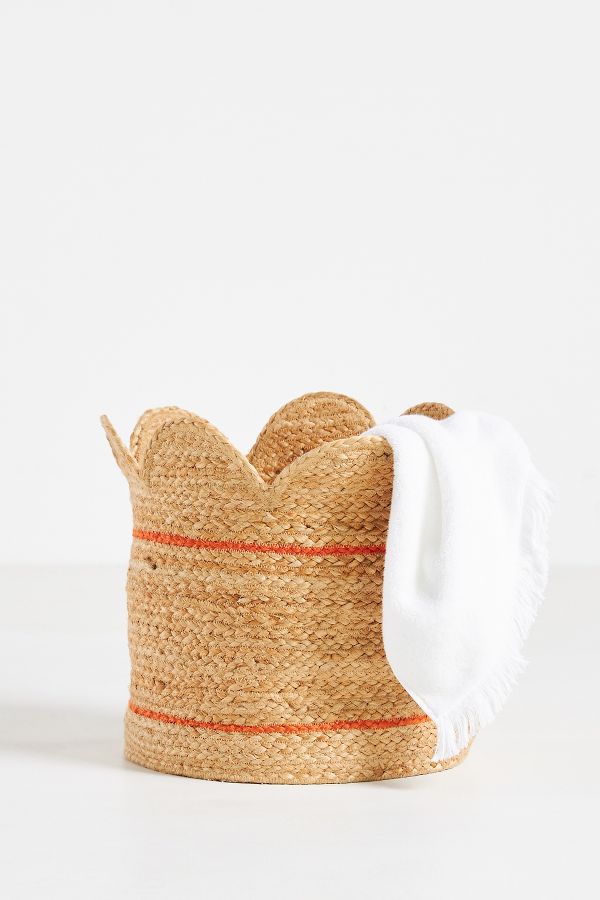 Slide View: 1: Panier en Jute Daisy