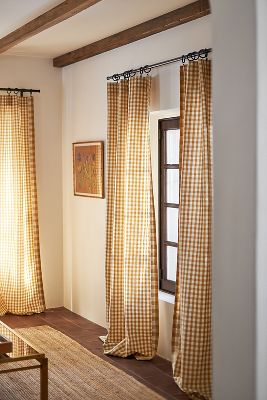 Gingham Curtain