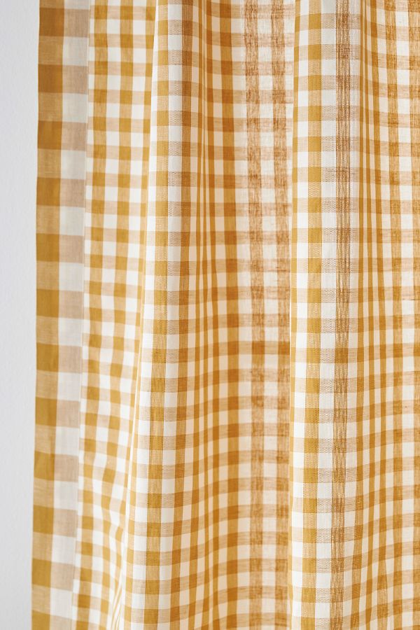 Slide View: 4: Gingham Curtain