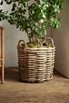 Thumbnail View 2: Rattan Cylinder Basket Planter