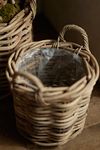 Thumbnail View 6: Rattan Cylinder Basket Planter