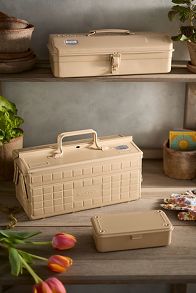 Slide View: 2: Toyo Steel Mini Seed Storage Box, Beige