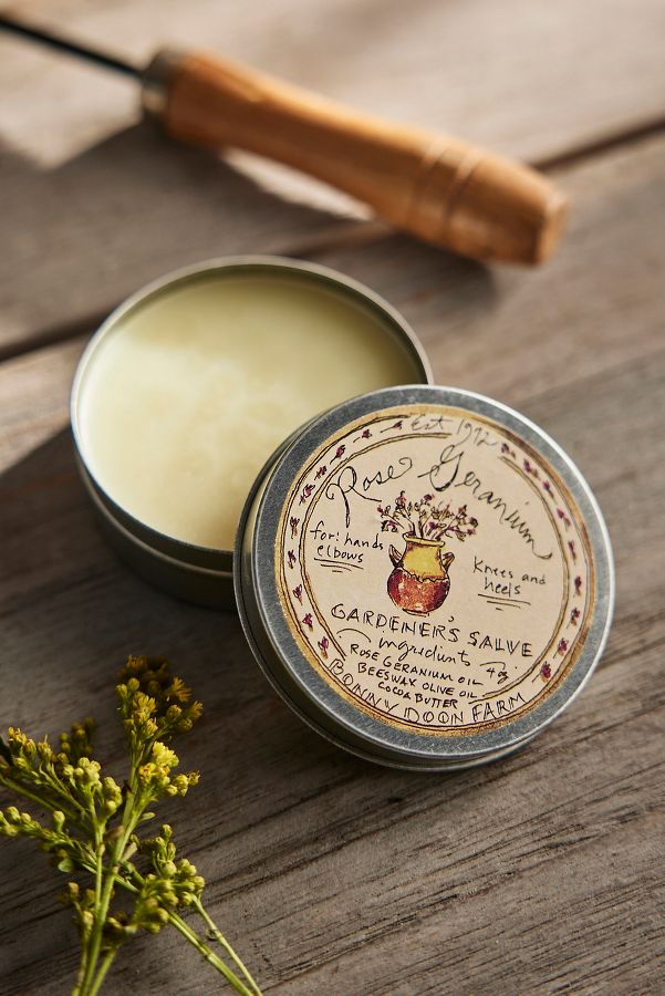 Slide View: 1: Rose Geranium Gardener's Salve