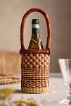 Thumbnail View 1: Woven Vetiver Grass Wine Bottle Holder