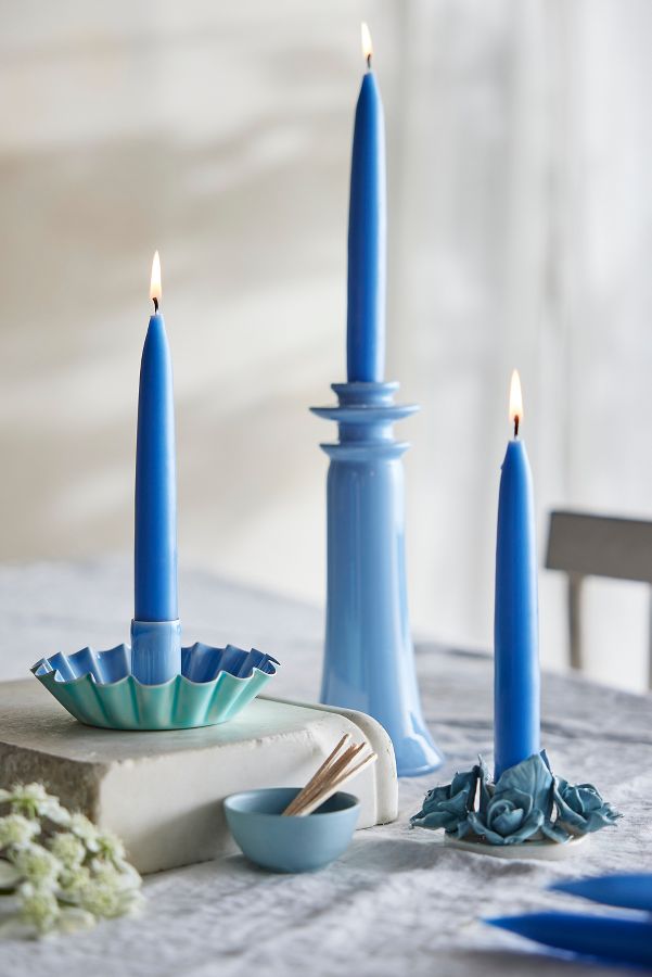 Slide View: 1: Unscented Taper Candle Set