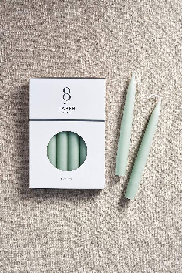 Slide View: 2: Unscented Taper Candle Set