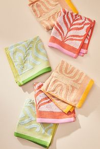 Slide View: 2: Doni Terry Dish Cloths, Set of 6