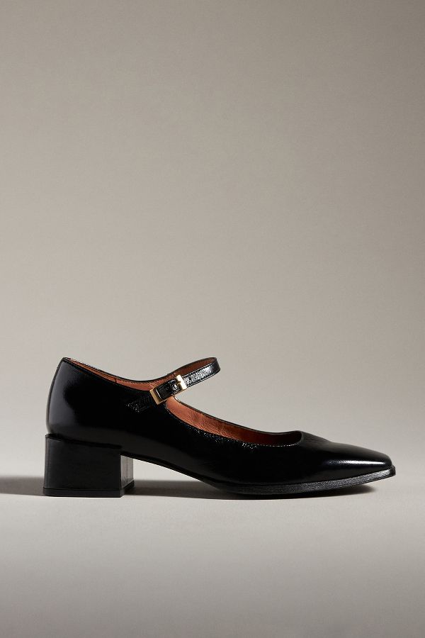 Slide View: 3: Maeve Mary Jane Block Heels