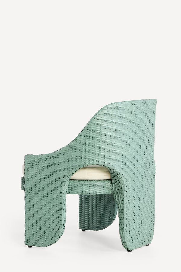 Slide View: 4: Dory Outdoor Dining Chair