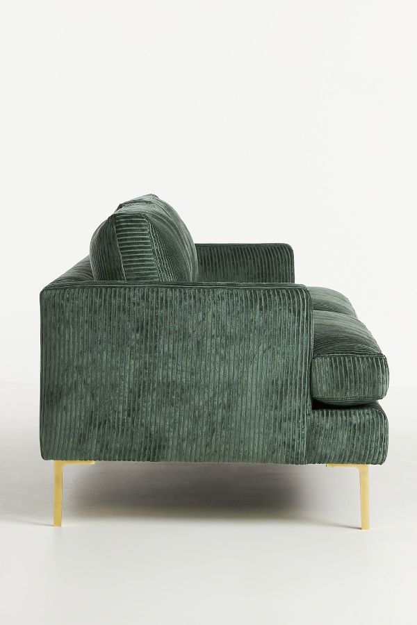 Slide View: 3: Corduroy Bowen Sofa