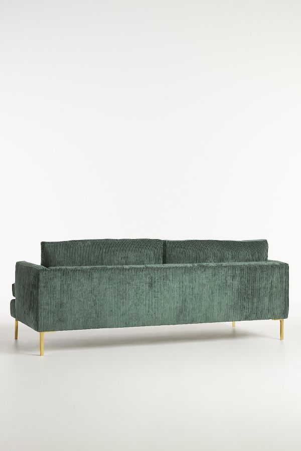 Slide View: 4: Corduroy Bowen Sofa