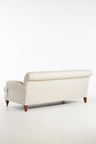 Slide View: 4: Sorrento Stripe Willoughby Two-Cushion Sofa