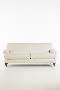 Slide View: 1: Sorrento Stripe Willoughby Two-Cushion Sofa