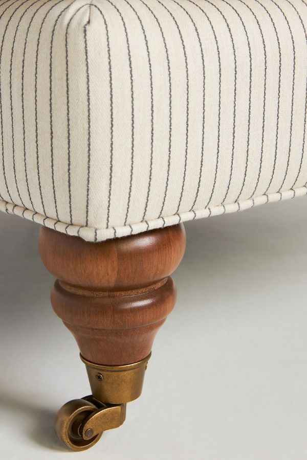 Slide View: 5: Sorrento Stripe Willoughby Chair