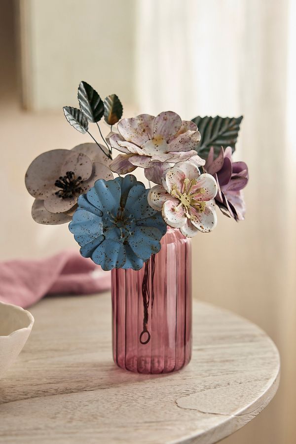 Slide View: 1: Periwinkle Flower Iron Bunch