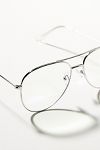 Thumbnail View 3: Matte Wire Aviator Glasses