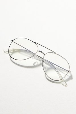 Matte Wire Aviator Glasses