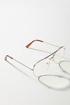 Thumbnail View 2: Matte Wire Aviator Glasses