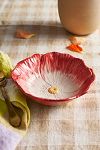 Thumbnail View 4: Petals Stoneware Bowl, Red