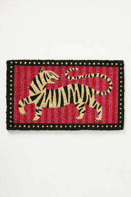 Striped Tiger Doormat