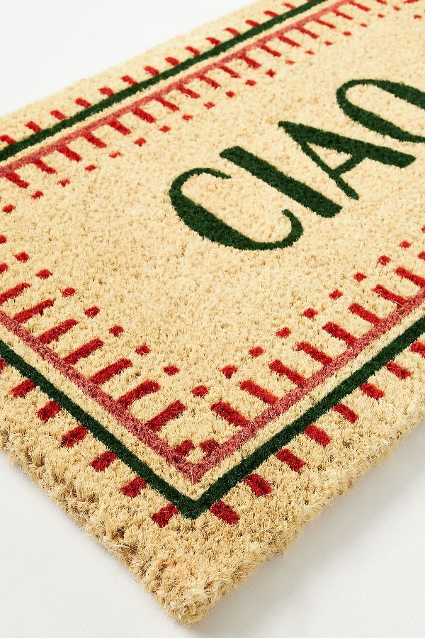 Slide View: 2: Ciao Doormat