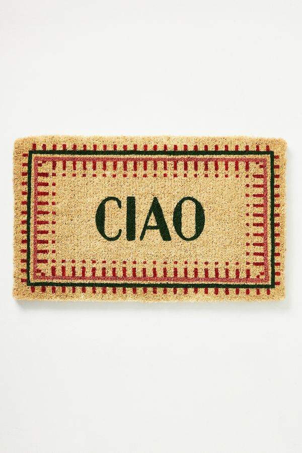 Slide View: 1: Ciao Doormat