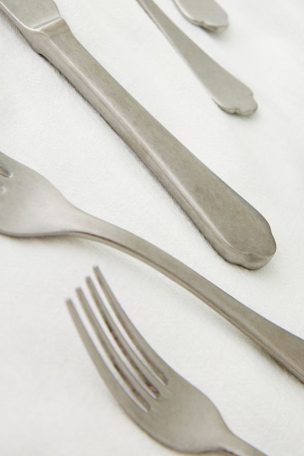 Slide View: 2: Mepra Dolce Vita Silver Flatware 5-Piece Place Setting