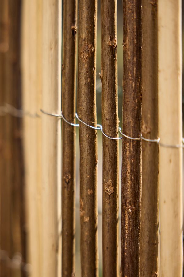 Slide View: 4: Mixed Willow Privacy Fencing