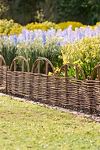 Thumbnail View 1: Woven Willow Arch Border Fencing, Set of 4