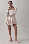 Thumbnail View 1: Bardot Lila Flounce Broderie Mini Dress