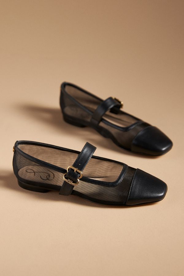 Slide View: 2: Sam Edelman Miranda Mary Jane Flats