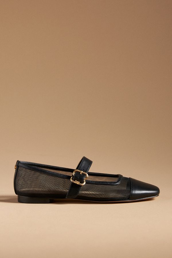 Slide View: 1: Sam Edelman Miranda Mary Jane Flats