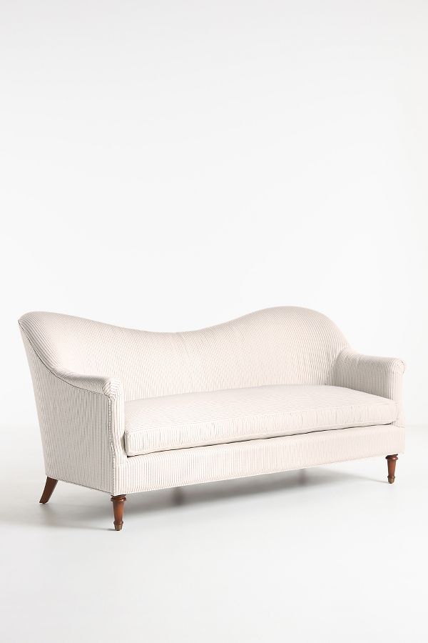 Slide View: 5: Sorrento Stripe Pied-A-Terre Sofa