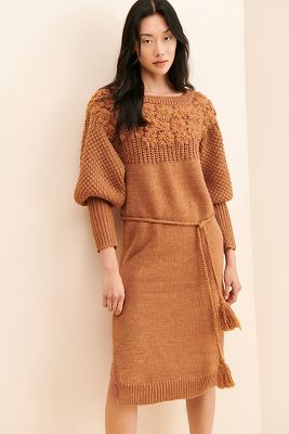 Avantlook Floral Knit Dress