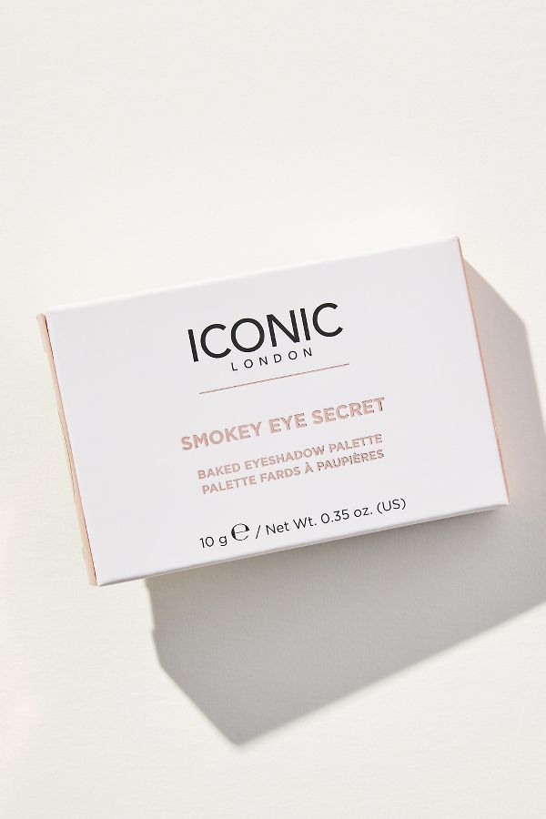 Slide View: 2: ICONIC London Smokey Secret Baked Eyeshadow Palette